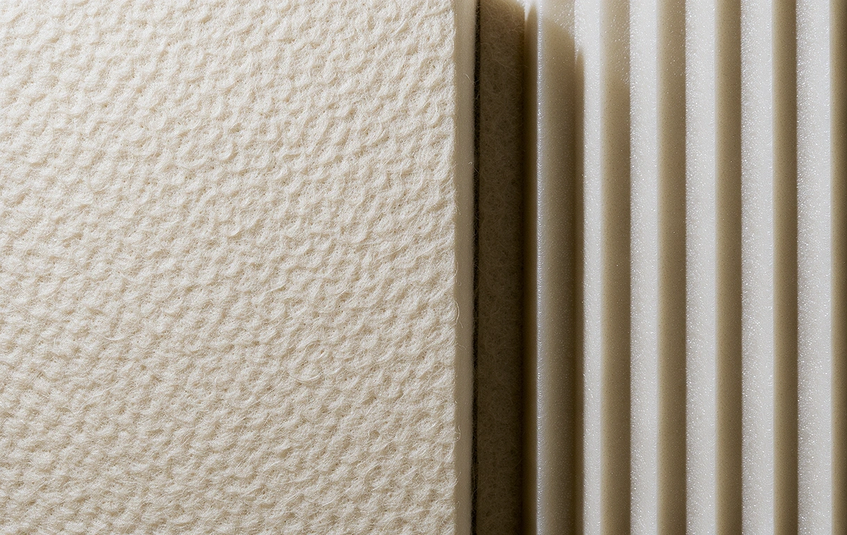 Materiali fonoassorbenti di design